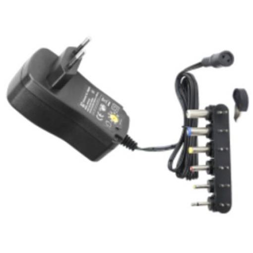 RS PRO Adaptér AC/DC, výstup: 12V dc, 3 V dc, 4.5 V dc, 5 V dc, 6 V dc, 7.5 V dc, 9 V dc, počet výstupů: 7 Zaměnitelné
