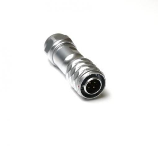 Kulatý konektor, počet kontaktů: 4, Kabel, velikost: Standard RS PRO, pohlaví kontaktu: Vnější, orientace těla: Rovný