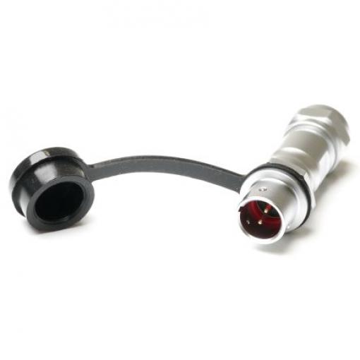 Kulatý konektor, počet kontaktů: 2, Kabel, velikost: Standard RS PRO, pohlaví kontaktu: Vnější, orientace těla: Rovný