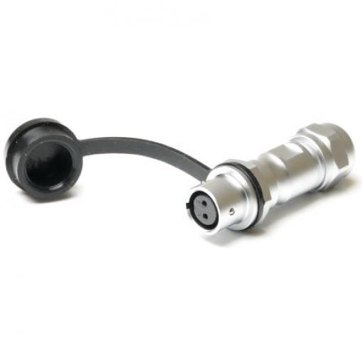 Kulatý konektor, počet kontaktů: 2, Kabel, velikost: Standard RS PRO, pohlaví kontaktu: Vnitřní, orientace těla: Rovný