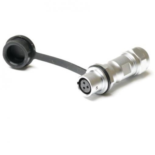 Kulatý konektor, počet kontaktů: 3, Kabel, velikost: Standard RS PRO, pohlaví kontaktu: Vnitřní, orientace těla: Rovný