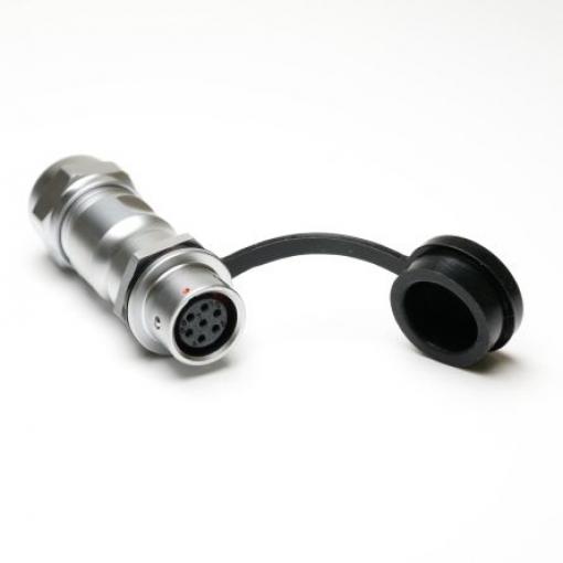Kulatý konektor, počet kontaktů: 7, Kabel, velikost: M12 RS PRO, pohlaví kontaktu: Vnitřní, orientace těla: Rovný