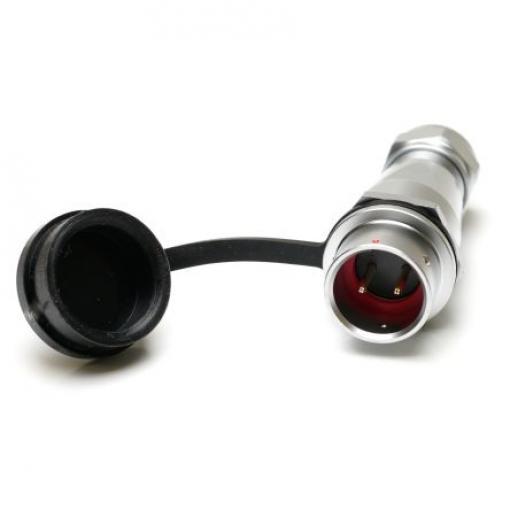 Kulatý konektor, počet kontaktů: 2, Kabel, velikost: M16 RS PRO, pohlaví kontaktu: Vnější, orientace těla: Rovný