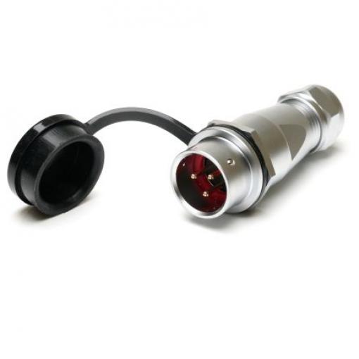Kulatý konektor, počet kontaktů: 3, Kabel, velikost: M16 RS PRO, pohlaví kontaktu: Vnější, orientace těla: Rovný