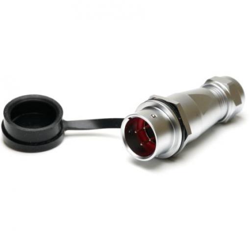 Kulatý konektor, počet kontaktů: 4, Kabel, velikost: M16 RS PRO, pohlaví kontaktu: Vnější, orientace těla: Rovný