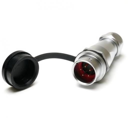 Kulatý konektor, počet kontaktů: 5, Kabel, velikost: M16 RS PRO, pohlaví kontaktu: Vnější, orientace těla: Rovný