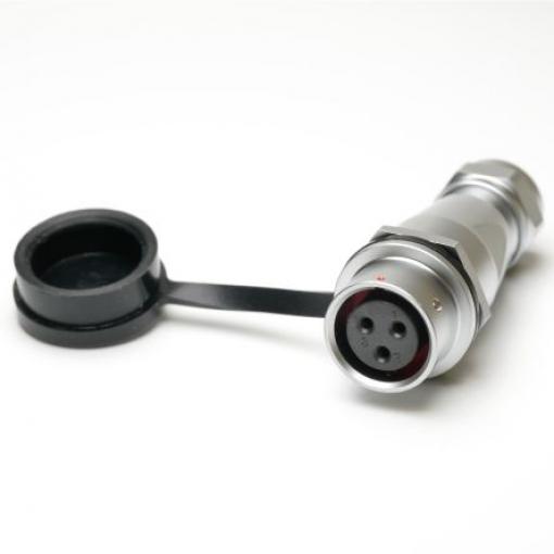 Kulatý konektor, počet kontaktů: 3, Kabel, velikost: M16 RS PRO, pohlaví kontaktu: Vnitřní, orientace těla: Rovný
