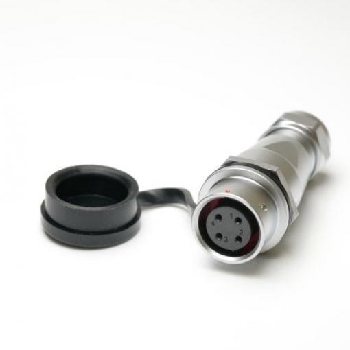 Kulatý konektor, počet kontaktů: 4, Kabel, velikost: M16 RS PRO, pohlaví kontaktu: Vnitřní, orientace těla: Rovný