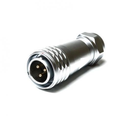 Kulatý konektor, počet kontaktů: 3, Kabel, velikost: M20 RS PRO, pohlaví kontaktu: Vnější, orientace těla: Rovný