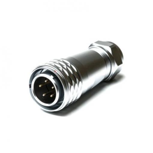 Kulatý konektor, počet kontaktů: 5, Kabel, velikost: M20 RS PRO, pohlaví kontaktu: Vnější, orientace těla: Rovný