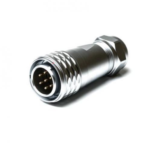 Kulatý konektor, počet kontaktů: 7, Kabel, velikost: M20 RS PRO, pohlaví kontaktu: Vnější, orientace těla: Rovný
