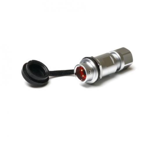 Kulatý konektor, počet kontaktů: 2, Kabel, velikost: M8 RS PRO, pohlaví kontaktu: Vnější, orientace těla: Rovný Zásuvka,