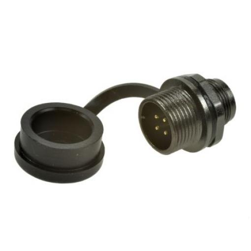 Kulatý konektor, počet kontaktů: 4, Přední montáž, velikost: Standard RS PRO, pohlaví kontaktu: Vnější, orientace těla: