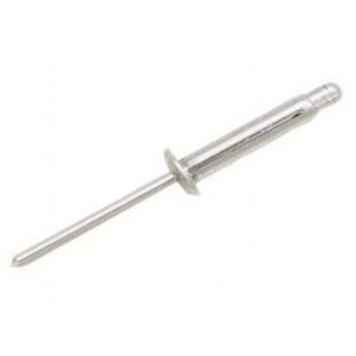RS PRO Nýt, Hliník, délka nýtu: 20.5 mm, Obyčejný Hliník Slepý, průměr nýtu: 4.8 mm