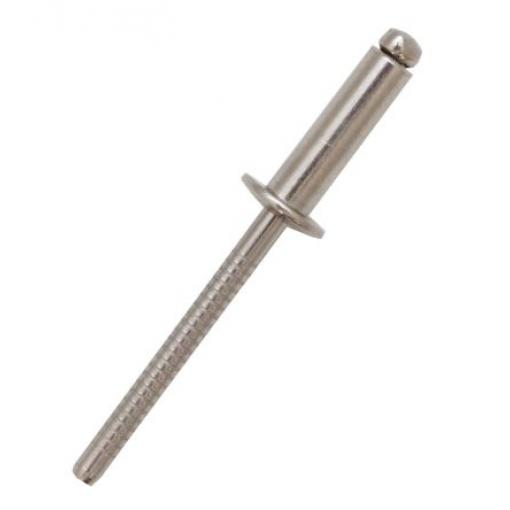 RS PRO Nýt, Nerezová ocel, délka nýtu: 16 mm, Obyčejný Nerezová ocel Slepý, průměr nýtu: 4.8 mm