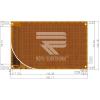 Eurodeska RE320-HP, jednostranná DIN 41612 C FR2 s 37 x 53 1mm otvory, rozteč 2.54 x 2.54mm 160 x 100 x 1.5mm
