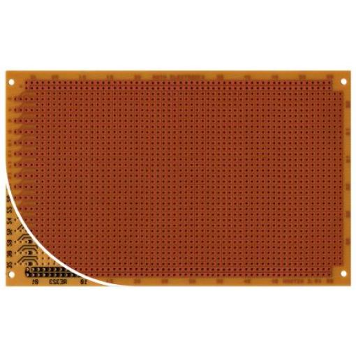 Eurodeska RE323-HP, jednostranná DIN 41612 D/E/F FR2 s 32 x 55 1mm otvory, rozteč 2.54 x 2.54mm 160 x 100 x 1.5mm