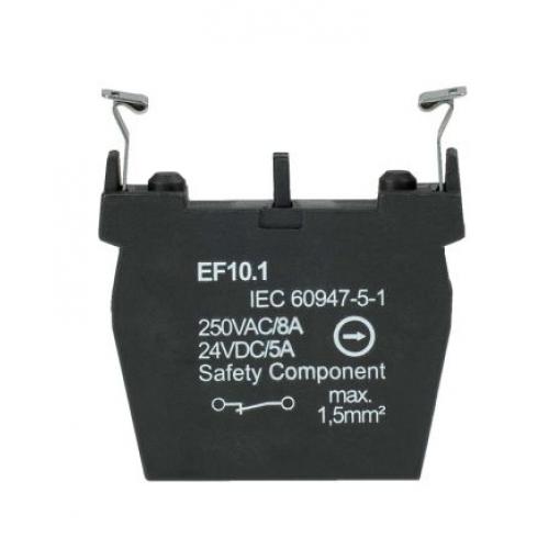 Schmersal Blok kontaktů, řada: EF10.1 Blok kontaktů 1 NC 230V ac Šroub