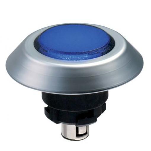 Schmersal Tlačítkový spínač, řada: NMLBL Modrá Okamžité, průměr výřezu: 22.3 mm IP69K, IP67
