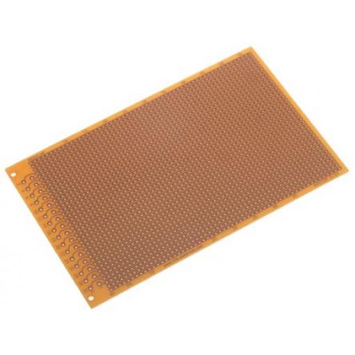 Deska s pásovými spoji RE 521-HP jednostranná FR-2 100 x 160 x 1.5mm DIN 41612 FR2