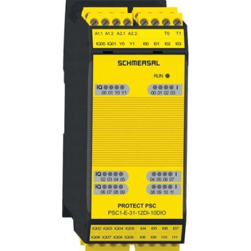 Bezpečnostní kontrolér, rozsah: PSC1 7segmentový displej LED 10 1 28.8V Schmersal