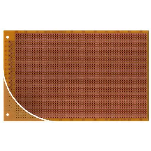 Eurodeska RE522-HP, jednostranná DIN 41617 FR2 s 37 x 57 1mm otvory, rozteč 2.54 x 2.54mm 160 x 100 x 1.5mm