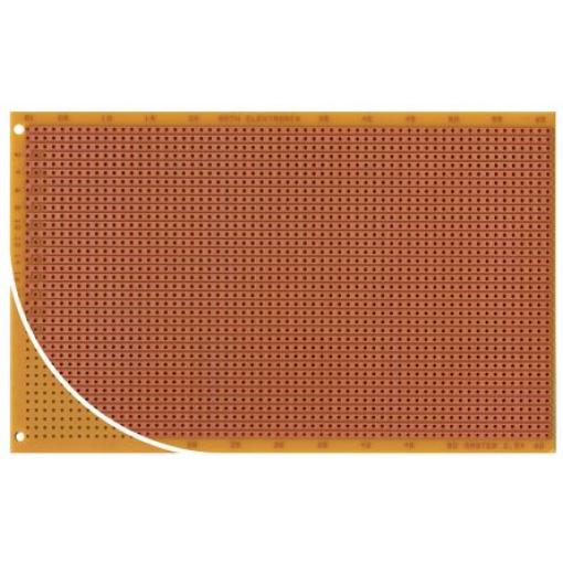Eurodeska RE524-HP, jednostranná DIN 41612 D FR2 s 36 x 61 1mm otvory, rozteč 2.54 x 2.54mm 160 x 100 x 1.5mm