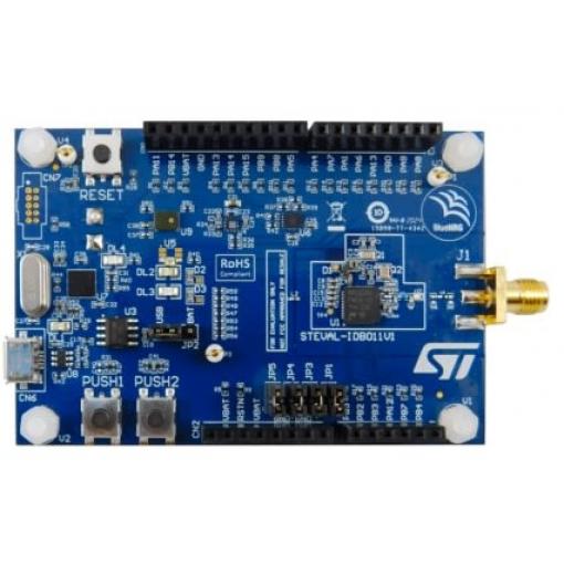 Komunikační a bezdrátový vývojový nástroj pro Bluetooth BlueNRG-355MC Bluetooth Vyhodnocovací platforma založená na