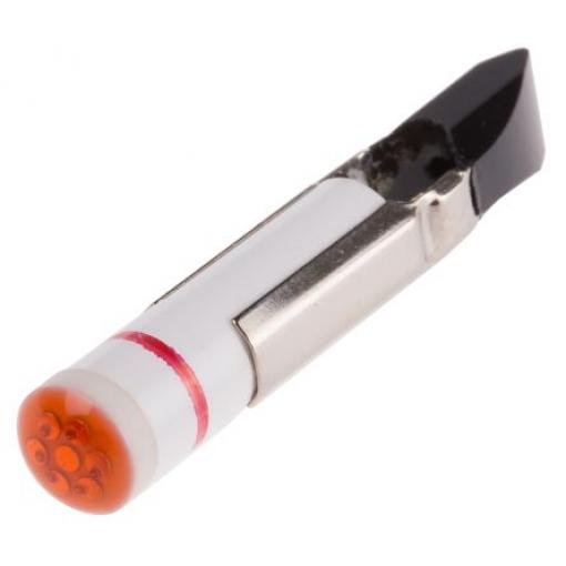 RS PRO Kontrolka barva světla Červená vícečipový, průměr: 5.5 mm, 12 V dc