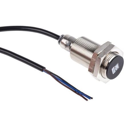 RS PRO Indukční bezdotykový snímač Válcovitý M18 x 1 200mA IP67 PnP 1 kHz 8 mm 30 V dc