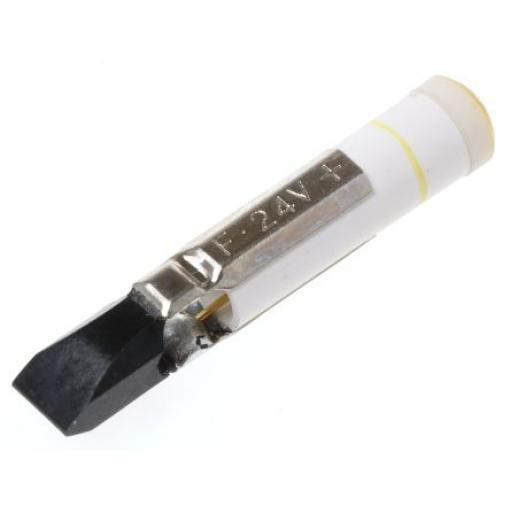 Žárovka indikátoru barva světla Žlutá, objímka žárovky: Telefonní kontaktní patice vícečipový, průměr: 5.5mm, 24V dc