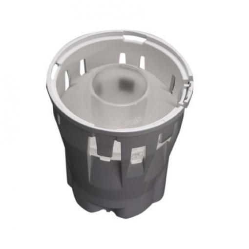 Sada optiky a držáků LED, řada: LEIS 1cestná 3 ° 50 mm v prům. Čirá Polymethylmetakrylát Kulatý Ledil