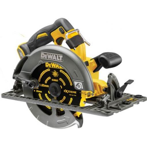 DeWALT Pila, řada: XR FLEXVOLT, číslo modelu: DCS579NT-XJ, průměr lopatky: 190 mm 2262 W, hloubka řezání: 43 mm 5800rpm,