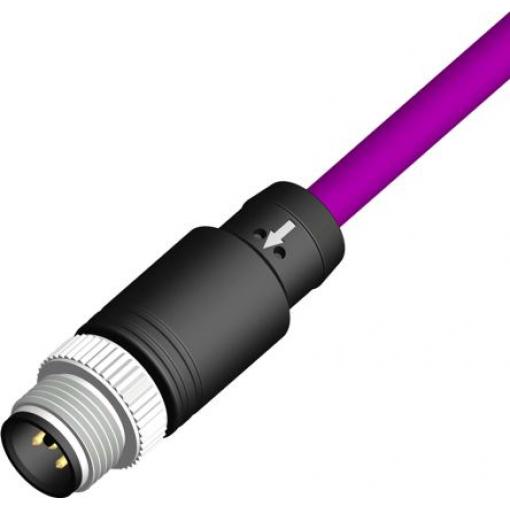 Kabel ovladače snímače, A: Vnější, A: Rovný 5, B: Přímý, Bez koncovky, B: Vnější, 60V, IP67, řada: CBM RS PRO 5 m