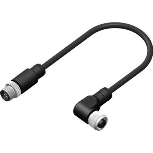 Kabel ovladače snímače, A: Vnitřní, A: Pravoúhlý 8, B: Přímý, B: Vnější, 30V 8, IP67, řada: CDF RS PRO 2 m