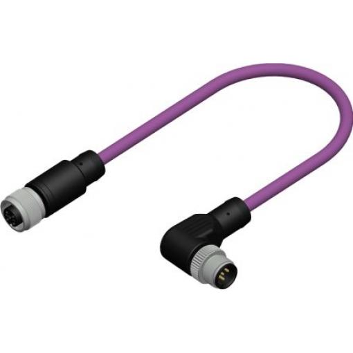 Kabel ovladače snímače, A: Vnitřní, A: Rovný 5, B: Přímý, B: Vnější, 60V 5, IP67, řada: CDF RS PRO 10 m