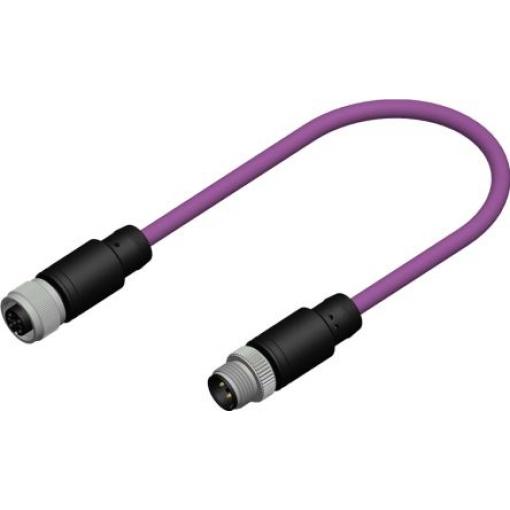 Kabel ovladače snímače, A: Vnitřní, A: Rovný 5, B: Přímý, B: Vnější, 60V 5, IP67, řada: CDF RS PRO 5 m