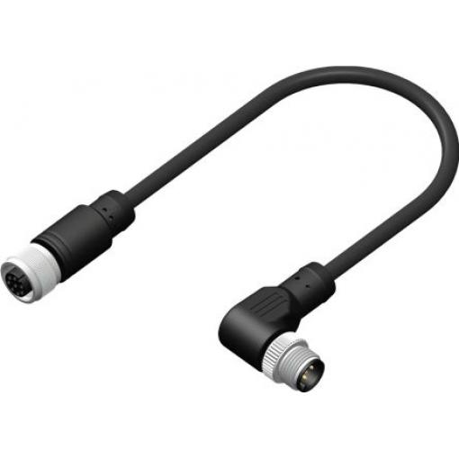 Kabel ovladače snímače, A: Vnitřní, A: Rovný 8, B: M12, B: Vnější, 30V 8, IP67, řada: CDF RS PRO 10 m