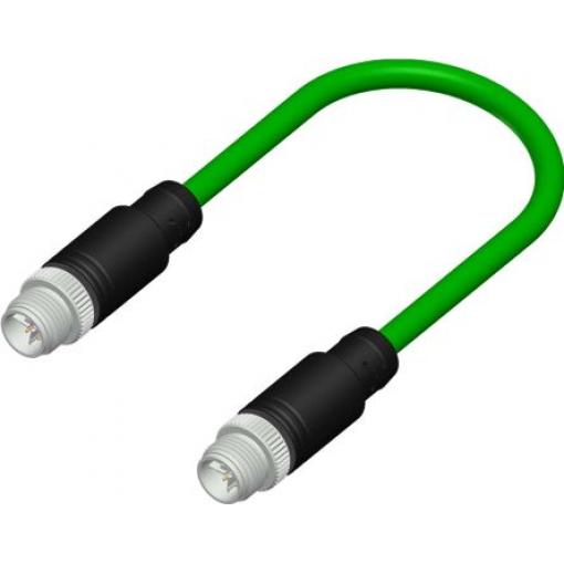 Kabel ovladače snímače, A: Vnější, A: Rovný 8, B: Přímý, B: Vnější, 60V 8, IP67, řada: CDM RS PRO 5 m