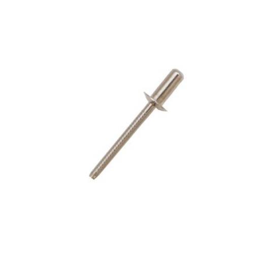RS PRO Nýt, Nerezová ocel, délka nýtu: 8 mm, Obyčejný Nerezová ocel Slepý, průměr nýtu: 3.2 mm