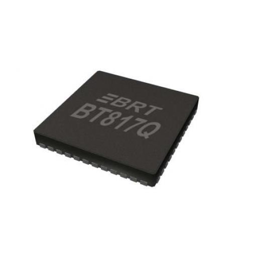 Bridgetek Grafický řadič BT817Q-T 60 MHz 1920 x 480 pixelů, počet kolíků: 64 kolíkový, VQFN