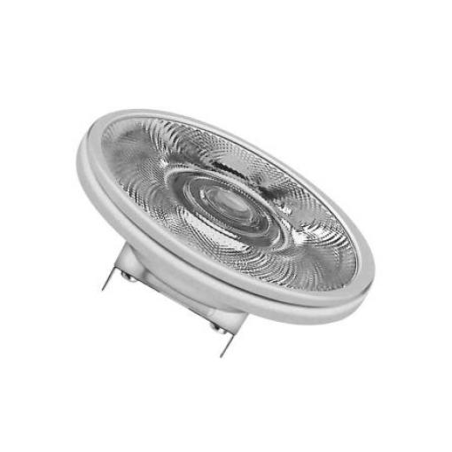 LED reflektor, 7,3 W, objímka žárovky: G53, Reflektor, 12 V AC ekvivalent 50W, 24°, barevný tón: Teplá bílá LEDVANCE