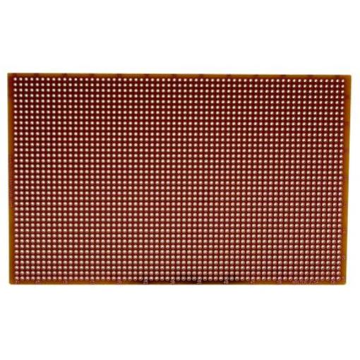 Maticová deska RE200-HP jednostranná FR2 s 38 x 61 1mm otvory a roztečí 2.54 x 2.54mm 160 x 100 x 1.5mm
