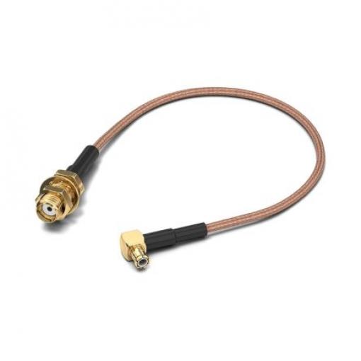 Koaxiální kabel, řada: MCX, SMA RG178/U, Černá Polytetrafluorethylén, vnější průměr: 1.8 mm OD 152.4 mm 50 Ω Wurth