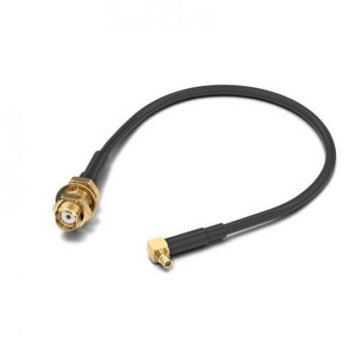 Koaxiální kabel, řada: MMCX, SMA RG174/U, Černá Polytetrafluorethylén, vnější průměr: 2.7 mm OD 152.4 mm 50 Ω Wurth