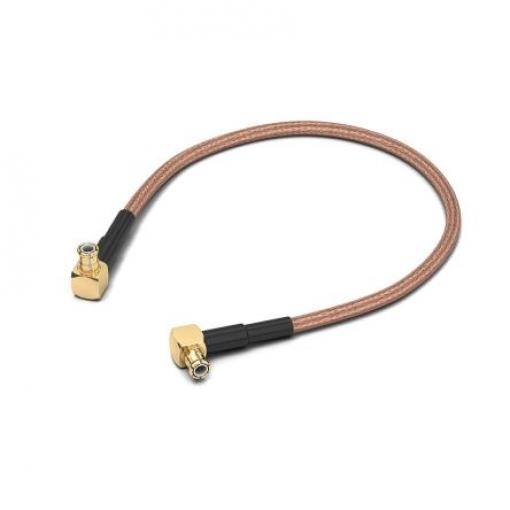 Koaxiální kabel, řada: MCX RG316/U, Černá Polytetrafluorethylén, vnější průměr: 2.49 mm OD 152.4 mm 50 Ω Wurth