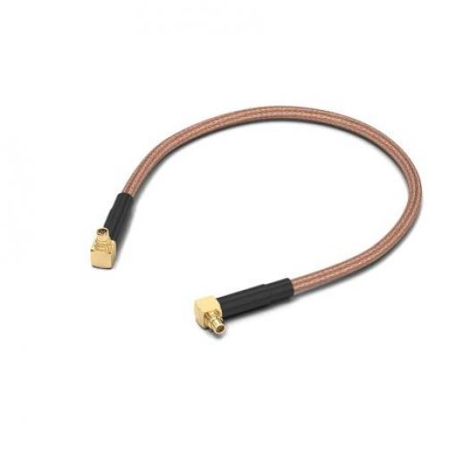 Koaxiální kabel, řada: MMCX RG316/U, Černá Polytetrafluorethylén, vnější průměr: 2.49 mm OD 152.4 mm 50 Ω Wurth