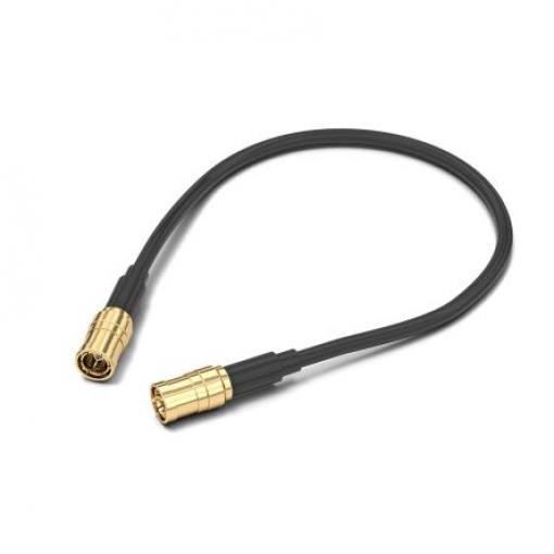 Koaxiální kabel, řada: SMB RG174/U, Černá Polytetrafluorethylén, vnější průměr: 2.7 mm OD 152.4 mm 50 Ω Wurth Elektronik