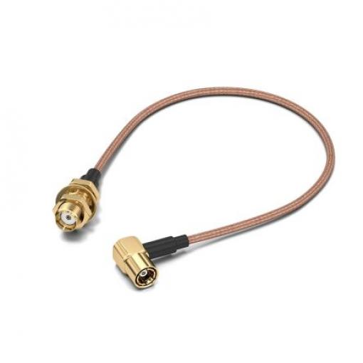 Koaxiální kabel, řada: SMA, SMB RG178/U, Černá Polytetrafluorethylén, vnější průměr: 1.8 mm OD 152.4 mm 50 Ω Wurth