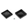 RS PRO Univerzální skříň IP20 Nestíněný barva Černá IK06 barva Černá ABS 100 mm 35.3 mm 100 mm